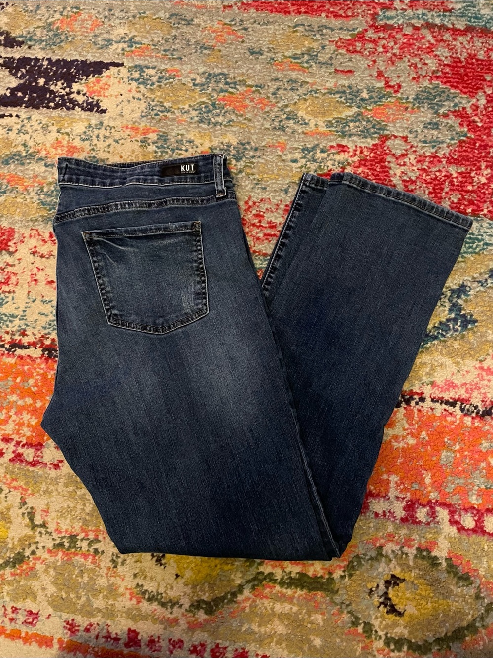 Kut from the Kloth Dark Blue Bootcut Men's Jeans